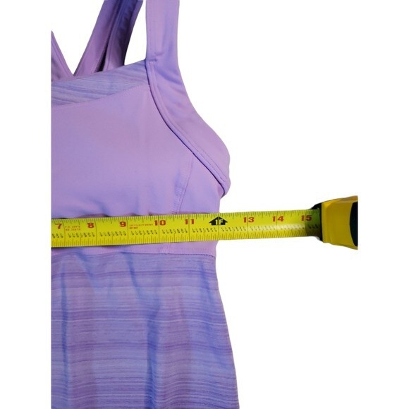 Athleta Purple Cross-Back Sports Bra Tank - S - Picture 11 of 11